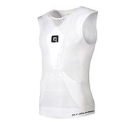 Ale S1 Summer Mesh Sleevless Sleeveless Base Layer Blanc S-M Homme