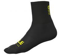 Chaussettes Alé Strada 2.0 noir jaune fluo - S