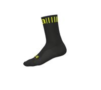 Alé Strada Chaussettes unisexes pour adulte L noir/jaune