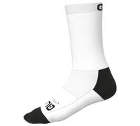 Chaussettes Alé Team longs blanc noir - L