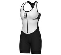 Combinaison intégrale Alé PRAGMA Color Block courte blanc noir femme - L