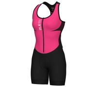 Alé - Women's Color Block Sleeveless Unitard - Combinaison de cyclisme - XL - flamingo pink