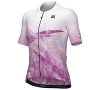 Maillot Alé PR.E Quartz manches courtes violet blanc femme - S