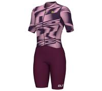 Alé - Women's Pr-E Techno Body S/S - Combinaison de cyclisme - XS - pink