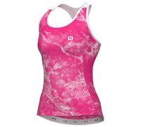 Alé - Women's Pragma Marble Tank Top - Débardeur de cyclisme - XS - fuchsia