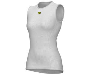 Alé - Women's Velo Active Sleeveless Baselayer - Maillot de corps de cyclisme - S - white