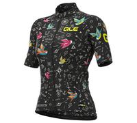 Alé - Women's Versilia Jersey Graphics - Maillot de cyclisme - XXL - black