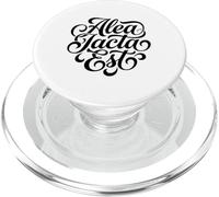 Alea Iacta Est Étudiant en Histoire Romaine avec Phrase Latine PopSockets PopGrip pour MagSafe
