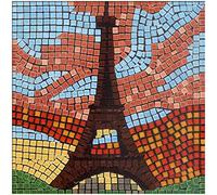 ALEA Mosaic Kit de mosaïque 20 x 20 cm Tour Eiffel
