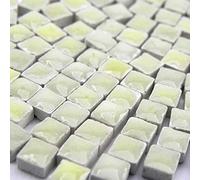 ALEA Mosaic Mini Mosaïque (5x5x3mm), 1000 tesselles, Ivoire, WW01