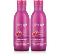 ALEA - Shampooing pour cheveux colorés - 500 ml - Extrait de grenade - Maintient la couleur des cheveux plus longtemps - Sans sulfates ni parabènes (Lot de 2)