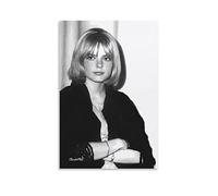 Aleakea Poster vintage sur toile France Gall - Décoration murale rétro pour décoration de maison, chambre à coucher, salon - 30 x 45 cm