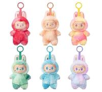 Aléatoire 2-LABUBU 3.0- Les Monstres Big into Energy Series - Pendentif en Peluche Vinyle PELUCHE