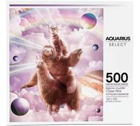 Aléatoire Galaxy Laser Yeux Chat Paresseux Llama 500 Pièce Puzzle