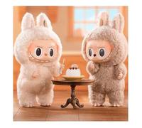 Aléatoire2-labubu Peluches Monster Series depremière génération,superbes cadeaux-Jaune clair et marron clair PELUCHE PELUCHE