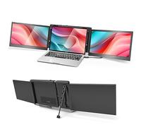 Alecewey P2 PRO - Triple moniteur portable pour écran portable - Écran IPS FHD 1080p de 13,3 pouces - Support de type C/PD/TF, MacBook M1/M2, pour ordinateurs portables de 13,3 à 16,5 pouces