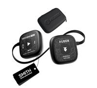 ALECK Snow Series Pro Casque Bluetooth sans fil universel pour casque de ski et de snowboard avec commandes compatibles avec les gants, microphone pour appels mains libres