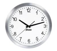 Alecto AK-10 Grande Horloge Murale analogique - Horloge Murale de Salon de 30 cm de diamètre - Grand Cadran avec Mouvement à Quartz Silencieux - Blanc