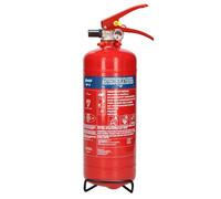 Extincteur à poudre 2 kilogrammes BP2 Rouge