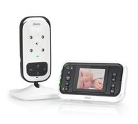 Alecto DVM75 Babyphone avec caméra Moniteur 2,4" - Baby Monitor avec Alarme - Caméra intérieure pour votre bébé - Blanc/Anthracite