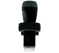 Alecto ATL-110 Veilleuse nocturne LED rechargeable - détecteur de lumière, lampe d’urgence intégrée, intensité réglable, s’allume sans fil en cas de coupure, IP protection - noir
