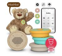HeeHee - le bouton de conversation qui transforme votre peluche en ami interactif - Alecto - HeeHee - Beige