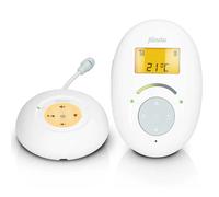 Alecto Babyphone DBX120 – Full Eco DECT avec écran et berceuses – Blanc/Bleu