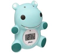 Alecto BC-11 Hippo Thermometre Bebe Bain -Thermomètre numerique de bain - Aussi utilisable pour la chambre - Mesure rapide et précise - vert
