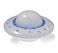 Alecto lumière de nuit pour bébé Blanc