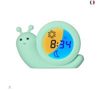 Alecto BC110GN Simon - Réveilleur - Réveil éducatif pour Enfants - Veilleuse - A