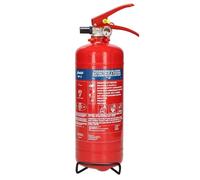 Extincteur à poudre 2 kilogrammes Alecto BP-2 Rouge Rouge