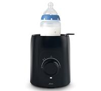 Alecto BW600 Chauffe-biberon stérilisateur pour biberons - Chauffe-aliments pour bébé et chauffe-biberon sans BPA - Chauffe-aliments pour bébé - Noir