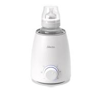Alecto BW800 Chauffe-biberon pour bébé - Chauffe-biberons 500 W - Fonction maintien au chaud - Sans BPA - Blanc