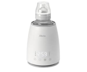 Alecto BW900 Chauffe-biberons pour bébé - Stérilisateur de biberons - Chauffe-biberons - 500 W - Écran - Blanc
