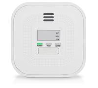 Détecteur de monoxyde de carbone avec affichage et pile et capteur de 10 ans Alecto COA4010 Blanc Blanc G