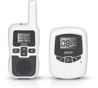 Alecto DBX-80 - Babyphone avec grande portée jusqu’à 3000 mètres, blanc/anthracite Blanc,Anthracite G