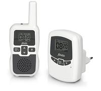 Alecto DBX-80 Babyphone - Baby Phone Longue Portée 3 km - Blanc/Gris