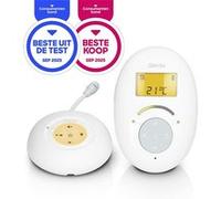Alecto Babyphone DBX120 – Full Eco DECT avec écran et berceuses – Blanc/Bleu
