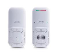 Alecto DBX130 - Babyphone audio Full Eco moderne avec qualité sonore DECT cristalline et longue autonomie en veille - Blanc