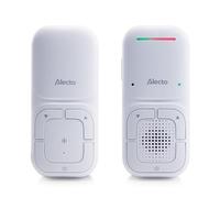 Alecto DBX130 - Babyphone audio Full Eco moderne avec qualité sonore DECT cristalline et longue autonomie en veille - Blanc