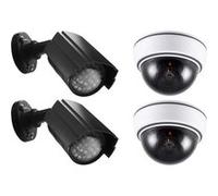 Alecto DC-KIT - Kit de caméras factices Blanc,Noir G