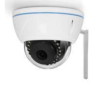 ALECTO DVC136IP - Caméra de Surveillance dôme extérieur - Caméra IP avec WiFi - WLAN et IP55 - Support Carte SD 128G (Non Inclus) - Blanc