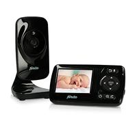 Alecto DVM71BK - Babyphone avec caméra avec écran Couleur 2,4" - Babyphone - Caméra de Surveillance numérique avec portée de 300 m - Noir
