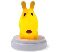 Alecto INNOCENT DOG Lampe de Nuit, Plastique, Jaune