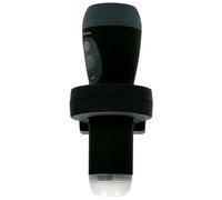 Alecto Veilleuse nocturne LED ATL-110 – rechargeable, détecteur de lumière, urgence intégrée – Noir