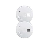 Alecto Pack de 2 Mini-détecteurs de Fumée Compactes avec Pile Durable à 5 ans