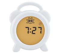 Alecto Réveil avec Veilleuse Sleep Trainer Pédagogique et Ludique Blanc