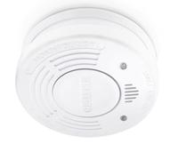 Alecto SA-110 - Détecteur de fumée avec pile de 10 ans et bouton de désactivation, blanc