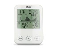 Alecto Station Météo avec Capteur Sans Fil Modèle WS-1200 Blanc