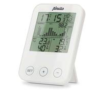 Alecto Station météo sans fil WS-1200 – Capteur extérieur sans fil – Blanc